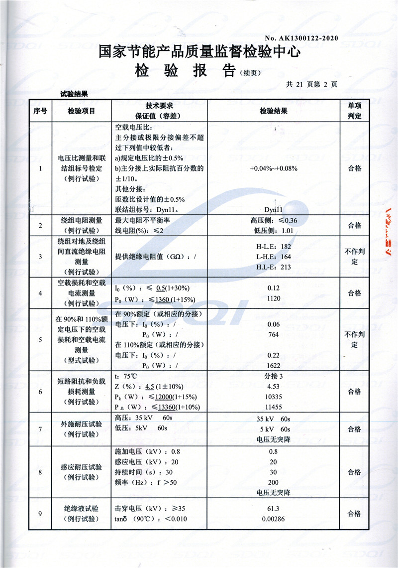 高低压试验报告-S11-1250云岩云岩云岩油浸式变压器-2.jpg